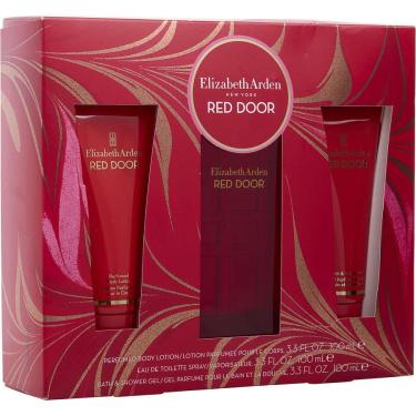 Imagem de Perfume Feminino Elizabeth Arden Red Door Edt Spray 100 Ml&Loção Corporal Gel De Banho
