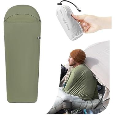 Imagem de Naturehike Forro de Saco de Dormir Ultraleve 128 g - Saco de Dormir Adulto e Saco de Dormir de Viagem, Lençóis de Viagem e Lençol de Campismo para Mochilão, Hotel, Albergues, Cuidados Confortável e
