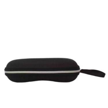 Imagem de Estojo Case Óculos de Sol Adulto de Tecido Preto com Zíper - glasses