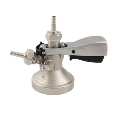 Imagem de Fabricação caseira de cerveja A D G S Type Keg Coupler Sankey Tap with Stainless Steel Probe Pressure Valve Home Brew Kegerator Beer Keg Dispenser Acessórios para vinho(G type)