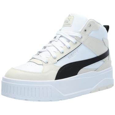 Imagem de PUMA Tênis feminino Karmen Ii Idol Mid, Puma Branco - puma preto - neve alpina, 36