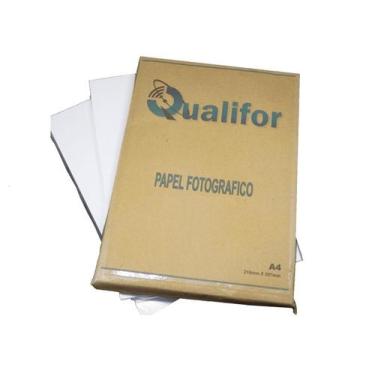Imagem de Papel Foto Neutro Auto Adesivo Glossy 80g A4 - Masterprint