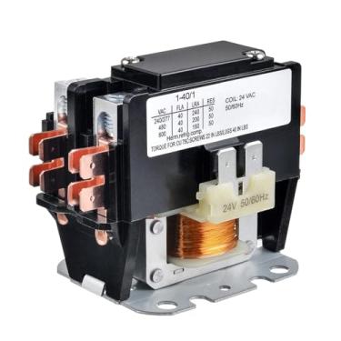 Imagem de BOJACK 1 Pólos Fla 40 Amp Bobina 24 Vac Ar Condicionado Condensador Compressor Contator Ac Contator de Finalidade Definida