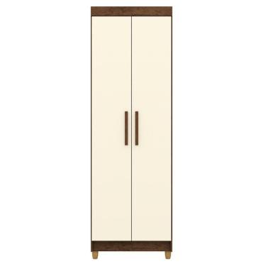 Imagem de Armario Multiuso 2 Portas 60 Cm Lin 10045 Imbuia Champanhe Vlr Imbuia Champanhe