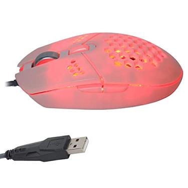 Imagem de Mouse para jogos RGB retroiluminado, mouse para jogos com fio, DPI ajustável de 4 velocidades, dispositivo externo com fio para laptop PC Gamer Computer, para XP/Vista/7/8/10