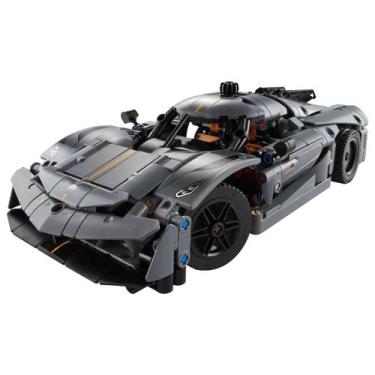 Imagem de Lego Technic Hipercarro Koenigsegg Jesko Absolut Grey 801 Peças De Con