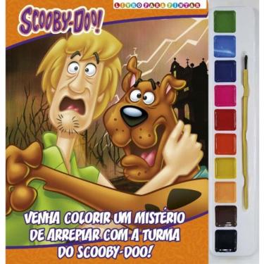 Imagem de Scooby-Doo Livro Para Pintar Com Aquarela