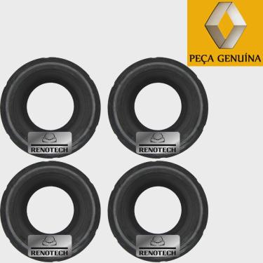 Imagem de 7701473164 - anéis de vedação do tubo da vela - jogo com 4 - motor 1.0 16V - 2000 A 2016 - sandero ii / clio ii / sandero / twingo / kangoo express /