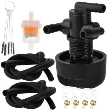 Imagem de YOFMOO Válvula de desligamento de combustível de 3 vias Petcock 7052161 compatível com Polaris Sportsman Magnum Ranger Trail Blazer Boss Worker Xpedition Xplorer 325 330 335 400 425 500 600 700 ATP