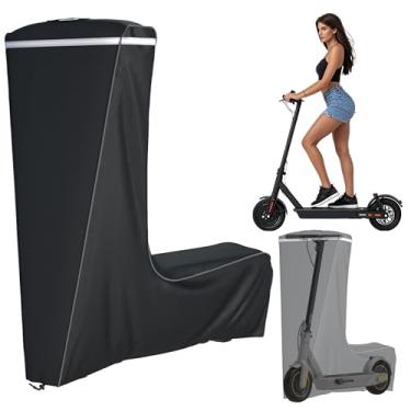 Imagem de GEHENG Capa Universal Para Scooter Elétrica, À Prova D'Água E Poeira Scooters Ao Ar Livre, De Armazenamento Elétricas Adultos/Crianças, C54 X L28 A52 Polegadas, Adequada 300 W A 2000 W, Preta
