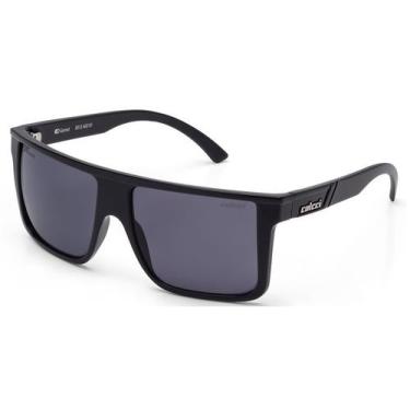 Imagem de Óculos Solar Colcci Garnet 5012a0201 Preto Brilho Lente Cinza, Preto, 