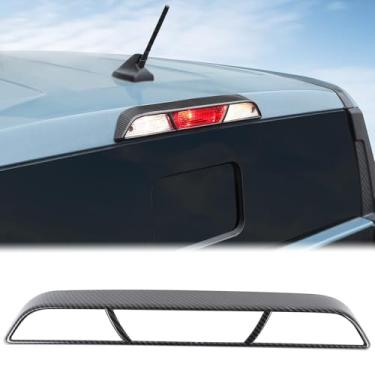 Imagem de Moldura de acabamento da terceira luz de freio para carro compatível com Ford Maverick 2022-2025 Terceiro freio central de alta posição luz LED 3ª luz traseira de freio capa protetora de lâmpada de