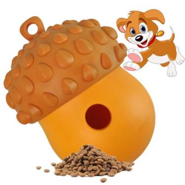 Imagem de Comedouro Brinquedo Raçao Cachorro Gato Pet Mordedor Interativo Brinca