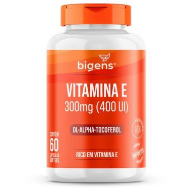 Imagem de Bigens vitamina e 400ui 300mg 60 cápsulas biogens