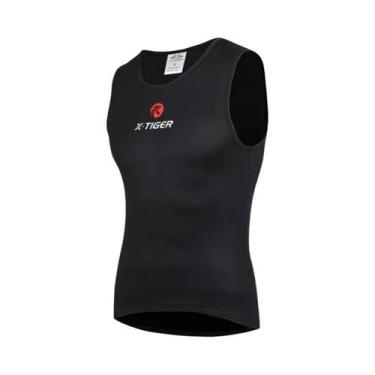 Imagem de Camisa Térmica de Ciclismo Masculina para Inverno - Roupa Interior de 