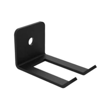 Imagem de simhoa Montagem da parede do suporte da parede de barra, economia de espaço, prático rack de montagem vertical de barragem pesada para a ginástica comercial, Segure 1 Barra