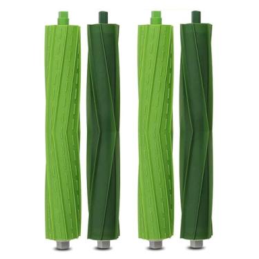 Imagem de Conjunto de 2 peças de reposição de escovas de rolo, peças de reposição compatíveis com iRobot Roomba I, E & J Series i3 i3+ i7 i7+ i4 i4+ i6 i6+ i8 i8+/Plus j6 j6+ j7 j7+ j8+ E5 E6 E7 acessórios para