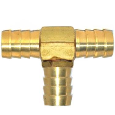 Imagem de Emenda Para Mangueira ""T"" 1/2 Latão - ET 4 - RAPA NUI