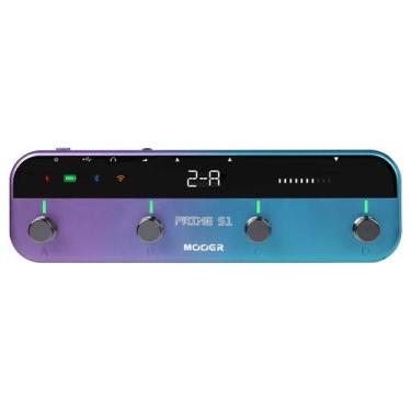 Imagem de Pedaleira mooer sem fio para guitarra prime s1 bluetooth usb