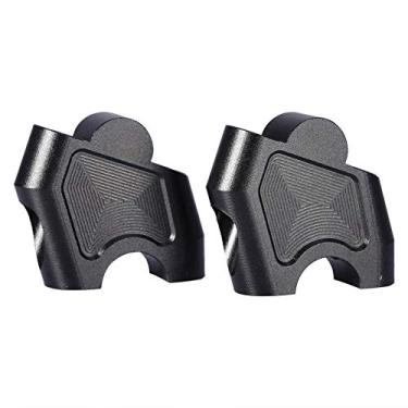 Imagem de Motocicleta Guidão Riser Clamp, Liga de Alumínio CNC Levantamento Guidão Braçadeira Com Parafusos para NC700X NC700S NC750X NC750S CB500F CB500X, Design Compacto, Melhor