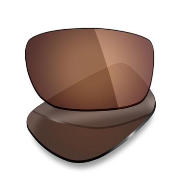 Imagem de Mryok Lentes de substituição UV400 compatíveis com Oakley Crosslink XS OY8002 51 mm - Marrom bronze