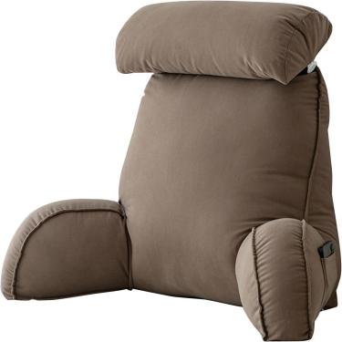 Imagem de Travesseiro De Leitura Para Suporte De Costas De Cama Removível Lavável Travesseiro De Descanso De Cama Almofada De Leitura Para Suporte De Costas, Style-8, 75×40×50CM(without Neck Pillow)
