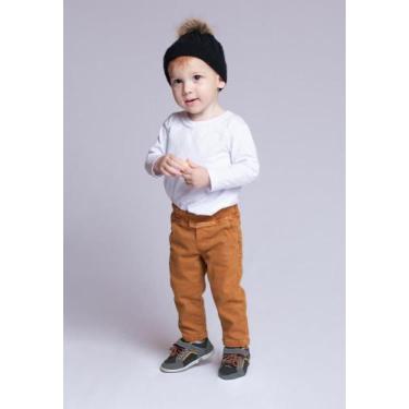 Imagem de Calça em Sarja Colorida, Cós de Ribana Super Confort - MRX Jeans