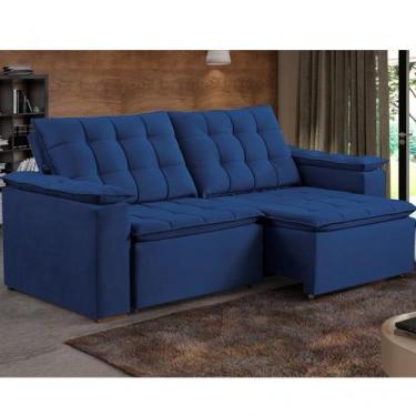 Imagem de Sofá Retrátil e Reclinável 3 Lugares 200cm Palermo - Estofados Ferrari