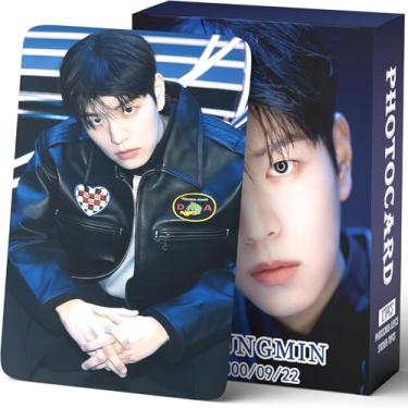 Imagem de Stray Kids Photocards 127 peças de cartões de foto vazados Stray Kids DominATE World Tour Photocards lomo Card Gift Lomo Cards Merch para meninos e meninas (Kim Seung-min)