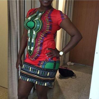 Imagem de Vestido Feminina Indiano - Unistar, Vermelho