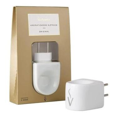 Imagem de Aromatizador Branco Difusor Elétrico Porcelana Via Aroma