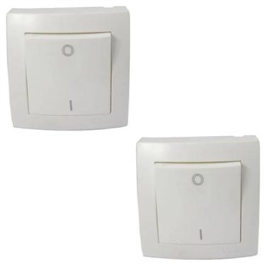 Imagem de Kit 2 Interruptor Legrand Bipolar 250v 25a Sistema X 675003 - PIAL