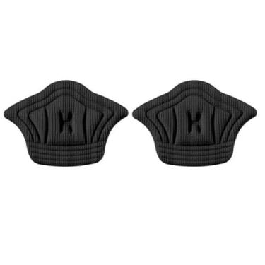 Imagem de Kit 4 Protetor Calcanhar Adesivo Sapato AjustáVel Macio([PRETO])