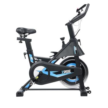 Imagem de Bicicleta Ergometrica Resistência Magnética, Bike Spinning, Interno de Baixo Ruído Bicicleta Ergometrica, 150kg (Azul-13kg)