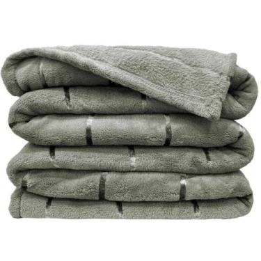 Imagem de Coberta Queen Size Manta Bella Super Fofinha E Grossa Paris - Jm Enxov