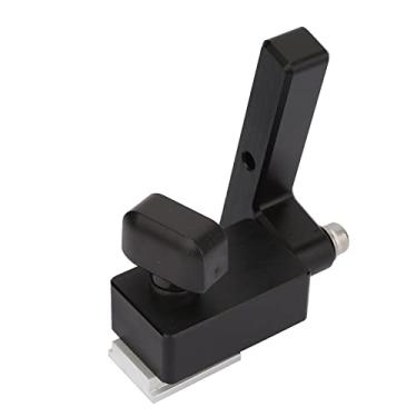 Imagem de QANYEGN Mitre Stop Stop, T Slot T Trilhas param, limitador de rampa de madeira de mitra para criar ângulos precisos ou cortes retos (Alça rápida) (Alça quadrada)