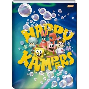 Imagem de CADERNO BROCHURA 1/4 CD 80FLS - BOB ESPONJA