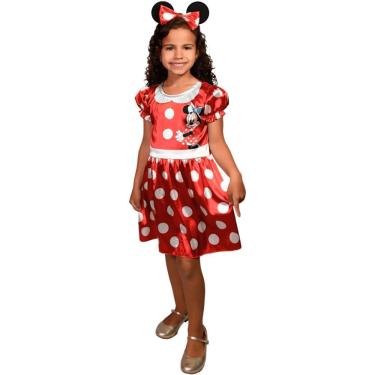 Imagem de Fantasia Minnie Mouse Básica M - Super Magia