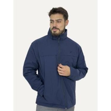 Imagem de Jaqueta Ellus Masculina Nylon Paper W Hood Azul Marinho-Masculino