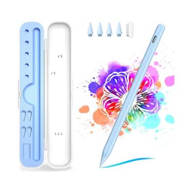 Imagem de Caneta Stylus para iPad A16/10ª/9ª geração, carregamento rápido de 10 minutos para Apple Pencil e iPad Pen, compatível com iPad A16/10th/9th/8th/7th/6th/Pro 13''11'' M4/32.8 cm/Air 11'' 13'' M3/M2