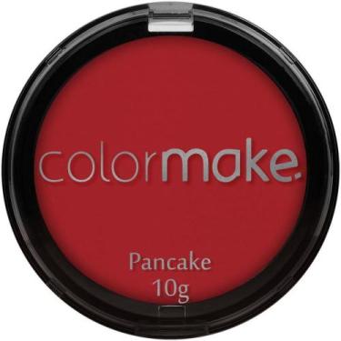 Imagem de Pintura Facial Pancake Profissional Vermelho 10G Display com 12 Unidad