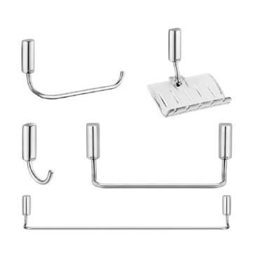 Imagem de Kit de acessórios Docol Idea Cromado 05 Peças 00586306