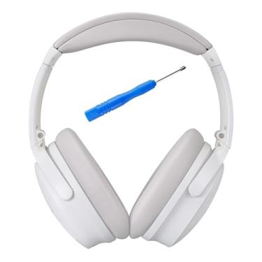 Imagem de AHG Accessory House Global Kit de almofada de substituição para a cabeça V4 QuietComfort compatível com fones de ouvido Bose QuietComfort 2023 (AHG-QC-Elite-HB-Sandstone)