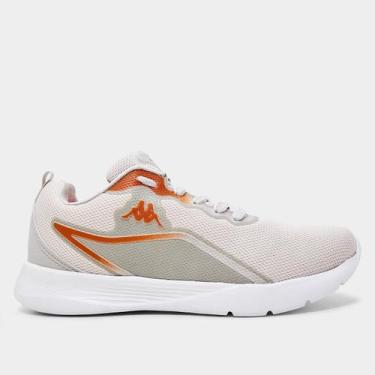 Imagem de Tênis Kappa Sprint Feminino, Cinza, Bege, 38