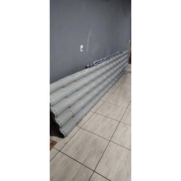 Imagem de Telha colonial PVC cinza 4,59 x 0,86 - Permatti