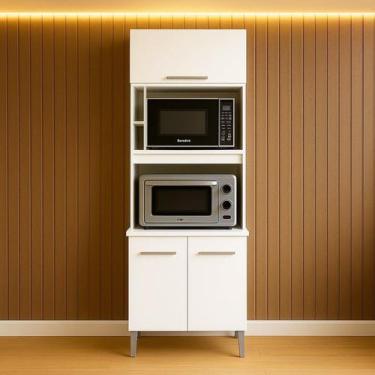 Imagem de Paneleiro Torre Quente Realeza com 3 Portas - Móveis Menezes