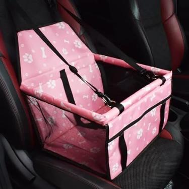 Imagem de Cadeirinha e Assento de Carro para Cachorro, Fácil de Dobrar e Guardar | Assento Médio para Carro Pet Magestic | Para Cachorro e Gato (Opção 4, 40x32x24cm)