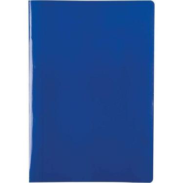 Imagem de Pasta Grampo Trilho Azul Delloplex 343x236mm - 10 Unidades