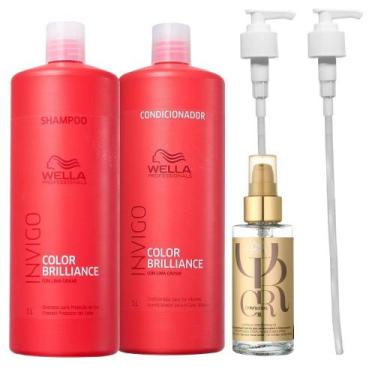 Imagem de Kit Wella Professionals Invigo Color Brilliance Shampoo 1 Litro + Cond