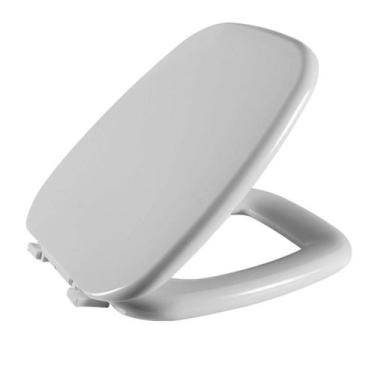 Imagem de Assento Sanitário Venice Cinza Claro Vaso Belize Almofadado - Astra